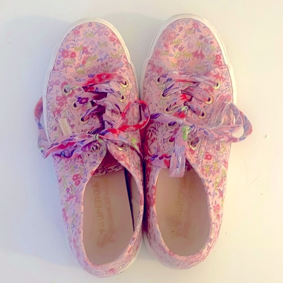 LoveShackFancy🌸🌼Superga Sneakers🌼🌸 - Picture 2 of 5